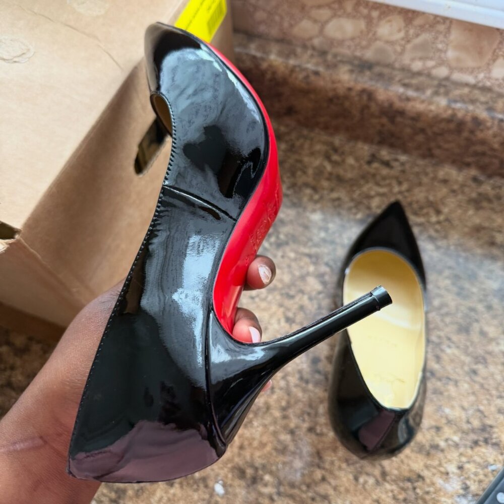 Christian Louboutin So Kate Heels Size: 40 EU (approx. US 9.5–10) Color: Black - Picture 8 of 13